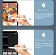 Стилус 2 в 1 для всех сенсорных экранов, универсальный для IOS и Android белый - изображение 3
