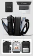 Рюкзак Mark Ryden MR9299 Infinity Large 17.3" Чорний - изображение 7