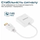 Переходник Promate ProLink-H2V HDMI-VGA White (prolink-h2v.white) - изображение 3