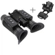 Бінокль нічного бачення NV8300 Super Light 4K HD 36MP 3D до 500м для полювання та спостереження з кріпленням Wilcox L4G24 (LIV-S_11C) - зображення 2