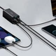 Мережевий зарядний пристрій Baseus GAN3 Pro Desktop Fast Charger 100W EU 2x USB Type-A + 2x USB Type-C PD3.0 QC4.0 AFC Black (CCGP000101) - зображення 10