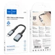 Перехідник HOCO Type-C male to USB female 3.0 converter UA24 grey - зображення 7