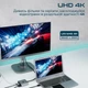 Свитч Promate MediaSwitch-H3 4K 3xHDMI to HDMI Silver (mediaswitch-h3.silver) - изображение 2