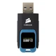 Флеш-накопитель USB3.0 128GB Corsair Flash Voyager Slider X2 Capless Design R200/W90MB/s Blue (CMFSL3X2A-128GB) - изображение 4