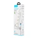 Сетевой фильтр Hoco AC13A Talento 5-position socket (1C3A) (EU) White - изображение 2