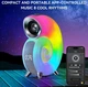 Портативная смарт колонка часы для сна и пробуждения на аккумуляторе G-Smart Pro Snail G70 Conch Music Lamp LED Bluetooth App control - изображение 5