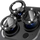 Захисне скло на об'єктив камери для iPhone 15 Pro /15 Pro Max Camera Glass Diamond Crumb з камінням Black/Чорний - зображення 1