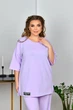 Женский костюм повседневный лиловый 48-50 рз6240.3693 - изображение 2
