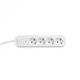 Сетевой удлинитель VIDEX ONCORD с/с 4п 3м (3x1.5мм) с кнопкой White - изображение 3