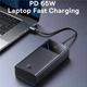 Повербанк 30000mAh 65W Baseus Star-Lord Digital Display 2xUSB/Type-C/microUSB черный (P10022908113-00) - изображение 2