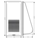 Коландер для кухонной мойки HANSGROHE F14 190x426x123мм пластиковая черная 40963000 - изображение 2