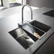 Коландер для кухонной мойки HANSGROHE F14 190x426x123мм пластиковая черная 40963000 - изображение 5