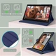 Чехол 360 на Samsung Galaxy Tab A9 Plus (11'') синий - изображение 4