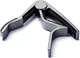 Каподастр для акустической гитары Dunlop 83CS Trigger Capo Acoustic Curved Smoked Chrome - изображение 2