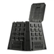 Компостер садовий Prosperplast IKEL850C-S411 Evogreen 850 л 900х910х1345 мм Чорний - зображення 3
