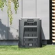 Компостер садовий Prosperplast IKL220C-S411 220 л 610х610х753 мм Чорний - зображення 3