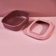 Туалет для кішок Taotaopets 268802 Лоток для котів 40*30*20 cm Pink з лопаткою - зображення 3