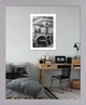 Фоторамка деревянная 40х50 багет: DL3304-02 Серое дерево (с антибликовым стеклом 2мм, двп) EmojiFrame - изображение 1