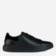 Sneakersy męskie skórzane do kostki Geox GEOU355WA00047C9999 42 Czarne (8050036996572) - obraz 1