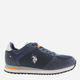 Buty sportowe męskie U.S. Polo Assn USPXIRIO006M-DBL 44 Niebieskie (8055197338483) - obraz 1