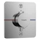 Зовнішня частина змішувача без прихованої частини HANSGROHE ShowerSelect Comfort Q хром латунь 155x155мм 15583000 - зображення 1