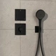 Переключатель потока HANSGROHE ShowerSelect Comfort E скрытого монтажа латунный черный 15573670 - изображение 6