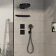 Переключатель потока HANSGROHE ShowerSelect Comfort E скрытого монтажа латунный черный 15573670 - изображение 7