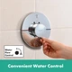 Внешняя часть смесителя без скрытой части HANSGROHE ShowerSelect Comfort S хром латунь 155мм 15554000 - изображение 6