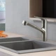 Змішувач для кухні із висувною лійкою HANSGROHE Focus M42&sBox сатин латунь 71829800 - зображення 3