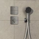 Перемикач потоку HANSGROHE ShowerSelect Comfort Q прихованого монтажу латунний хром 15587000 - зображення 6