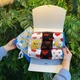 Набор женских длинных носков 36-41 9 пар в подарочной коробке на день святого Валентина демисезонных разноцветных - изображение 5