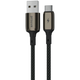 Кабель для зарядки Proove Dense Metal Type C 2.4A 1m, Black - зображення 2
