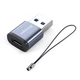Адаптер Essager Soray OTG Type-C Female to USB-A Male USB3.0 Adaptor Grey (EZJCA-SRB0G) - зображення 1