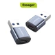 Адаптер Essager Soray OTG Type-C Female to USB-A Male USB3.0 Adaptor Grey (EZJCA-SRB0G) - зображення 2