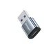Адаптер Essager Soray OTG Type-C Female to USB-A Male USB3.0 Adaptor Grey (EZJCA-SRB0G) - зображення 3