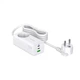 Мережевий фільтр (подовжувач) 1.5м. EU розетка+ USB +2Type-C з швидкою зарядкою 65W 16A, переноска Power Strip, Proove (6900111505194) - зображення 4