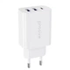 Мережевий зарядний пристрій Proove Rapid 30W (2 USB + Type-C) White - зображення 2