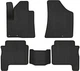 EVA килимки EVAtech в салон авто для Hyundai Santa FE (CM) Restyling (Hinged Gas Pedal) 7 seats (3 clips) 2010-2012 2 покоління SUV EU 4 шт Black (HY13314CV4KD3RBB) - изображение 1
