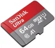 Карта памяти SanDisk 64 GB microSDXC UHS-I U1 A1 Ultra SDSQUNC-064G-ZN3MN - изображение 2