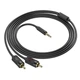 Кабель rca - 3.5mm HOCO UPA28 переходник адаптер - изображение 2