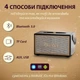 Портативная акустика колонка OneDer Platinum C20 Bluetooth мощная портативная колонка TF/USB/AUX 40 Вт Черная - изображение 4