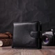 Мужской кожаный бумажник 12х10,3х2 см ST Leather (2000002795445) - изображение 7