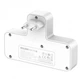 Сетевой удлинитель фильтр разветвитель LDNIO SC2311 2 USB 1 Type-C 2 розетки с ночником 20W Белый - изображение 4