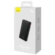 Power Bank Baseus Airpow 20W 10000 mAh універсальна мобільна батарея для пристроїв PPQD090001 Чорний - изображение 2