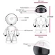 Видеоняня цифровая поворотная с датчиком звука и движения панорама 320° Robot WIFI 2MP FullHD 1080p White - изображение 6