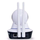 Беспроводная поворотная WiFi HD IP камера видеонаблюдения купольная 720p White/Black - изображение 4