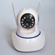 Беспроводная поворотная WiFi HD IP камера видеонаблюдения купольная 720p White/Black - изображение 5