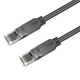 Кабель мережевий BOROFONE BUS01 LAN RJ45 CAT6 (10M) (1Gbps=128MB/s.) Чорний - зображення 1