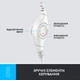 Навушники з мікрофоном Logitech H390 USB White (981-001286) - зображення 4