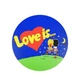 Сладости в деревянном подарочном боксе для влюбленных №241 "Love is..." Унікальна цукерка, 240 г конфет (2023-241) - изображение 4